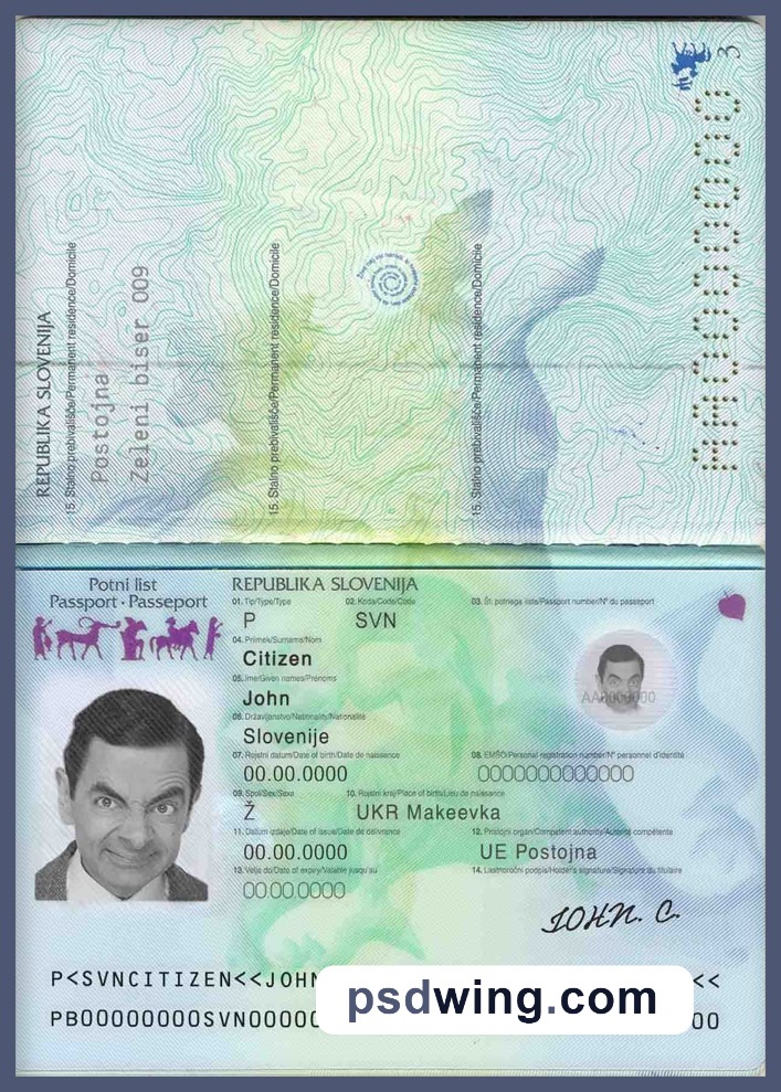 Slovenia Passport